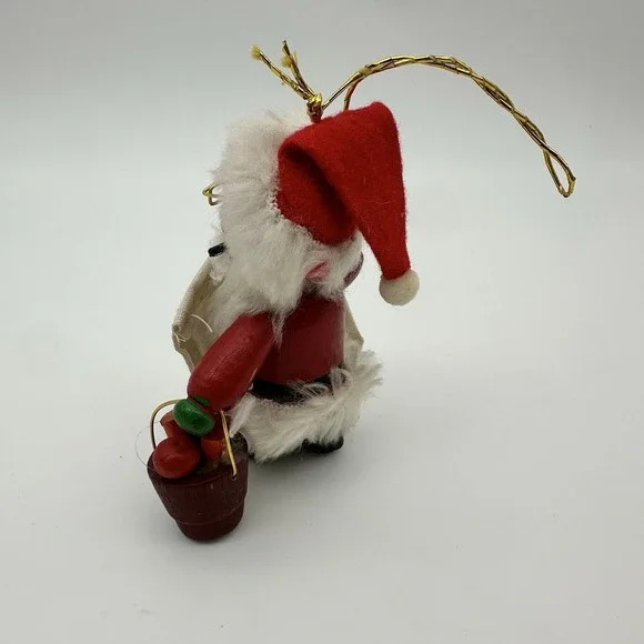 VTG Forest Grown Santa Christmas Ornament Designed Kurt S. Adler - Picture 2 of 5